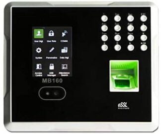 ESSL MB 160 Face Time Attendance with Access Control System (Black)