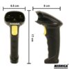 NISHICA Laser Barcode Scanner, Handheld 1 D USB Wired Barcode Reader Optical Laser High Speed for POS System Supermarket - Image 4