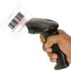 NISHICA Laser Barcode Scanner, Handheld 1 D USB Wired Barcode Reader Optical Laser High Speed for POS System Supermarket