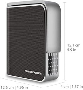 ViewSonic M1+ Portable Smart Wi-Fi Projector | Dual Harman Kardon, MicroSD Card Slot, Bluetooth connectivity |HDMI USB Type C | Built-in Battery |Auto Key Stone |100" Projection Image - Image 3