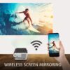 ViewSonic M1+ Portable Smart Wi-Fi Projector | Dual Harman Kardon, MicroSD Card Slot, Bluetooth connectivity |HDMI USB Type C | Built-in Battery |Auto Key Stone |100" Projection Image - Image 2
