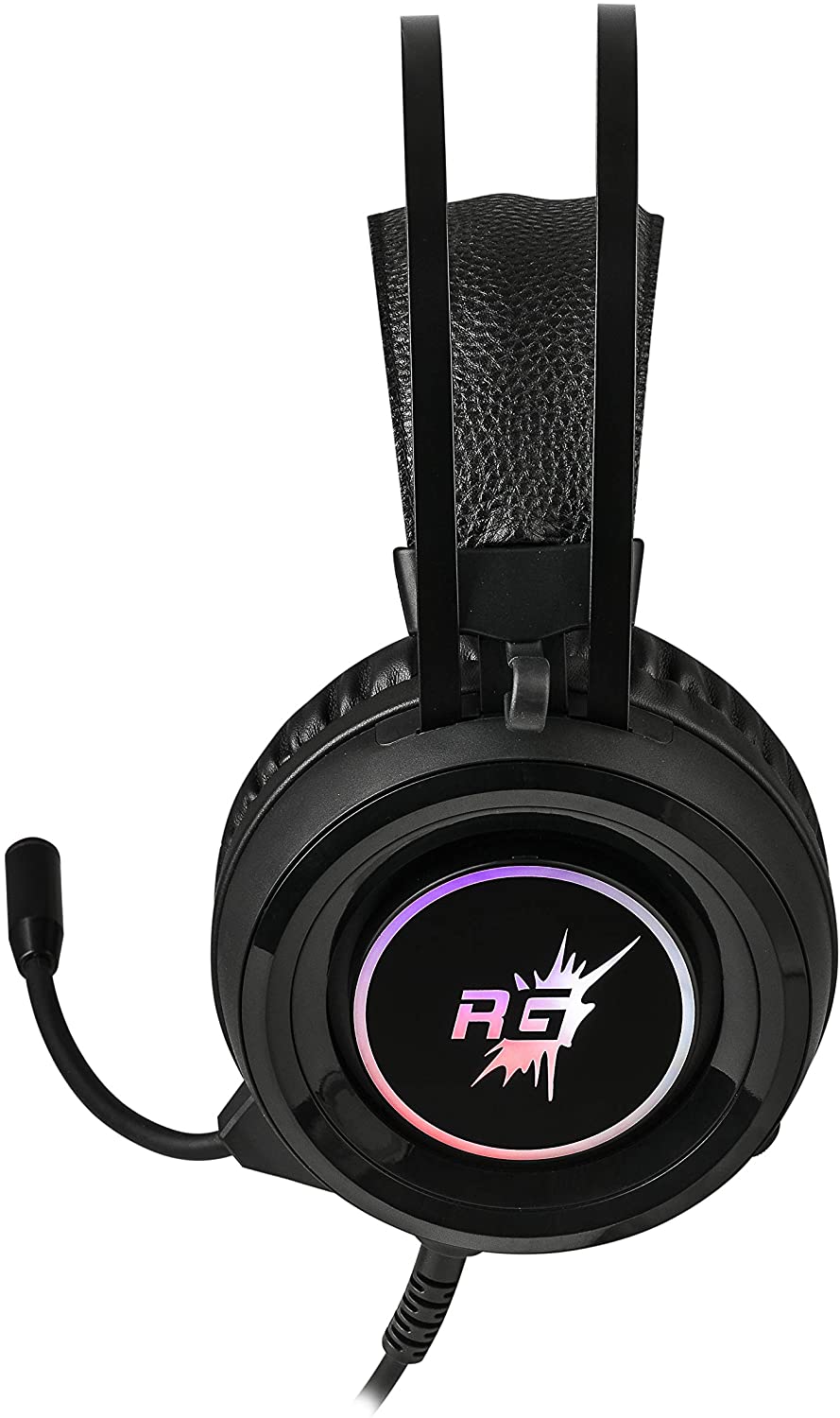 Redgear Cloak Wired RGB Gaming Headphones with Microphone for PC - Image 3