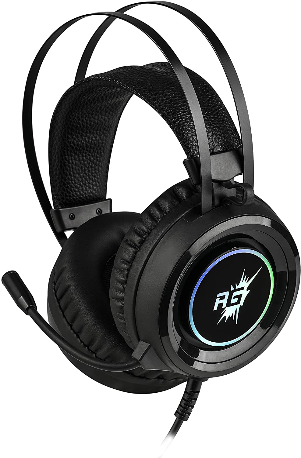 Redgear Cloak Wired RGB Gaming Headphones with Microphone for PC - Image 2