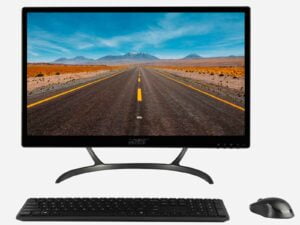 Acer Veriton All In One Desktop AMD Ryzen 3 (4 GB RAM/1TB HDD/Windows 10 Home) With 54.6cm(21.5Inch) IPS Display