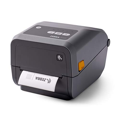 Zebra ZD420t Thermal Transfer Desktop Printer for Labels, Receipts, Barcodes, Tags, and Wrist Bands, Print Width 4 in, 300 dpi, USB, ZD42043-T0G000EZ - BIS 2020 Model